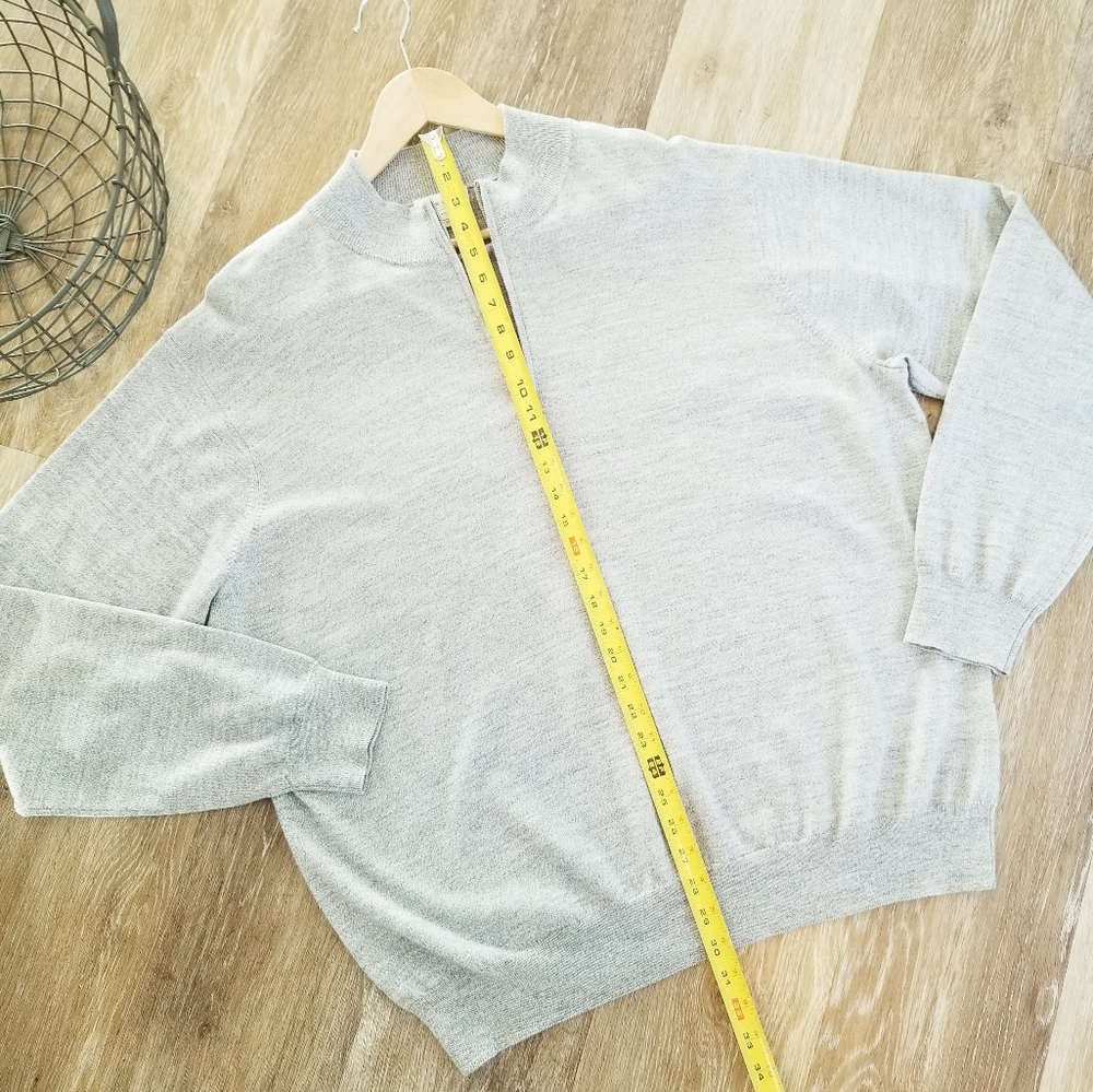 Peter Millar Crown Crafted Flex Quarter Zip Merino Wool Blend Pullover Sweater - Picture 7 of 13